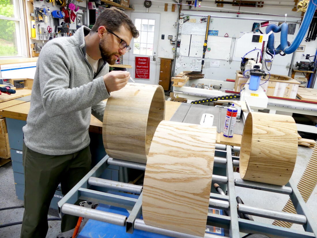 Making rhythm Students pair with guild to craft drums News, Sports